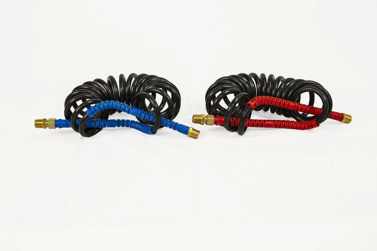 117-424  -  Standard lead Large hoops 12&#39; Red/Blue