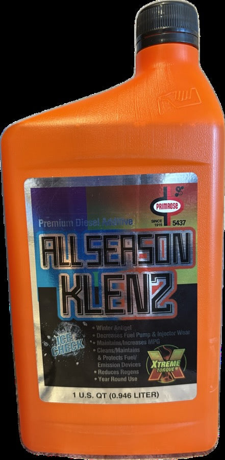 Primrose All Season Klenz 5437 Fuel Treatment with Ice Check and Xtreme Torque